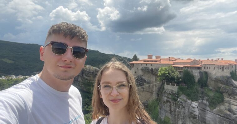 Návšteva kláštorov Meteora v Grécku